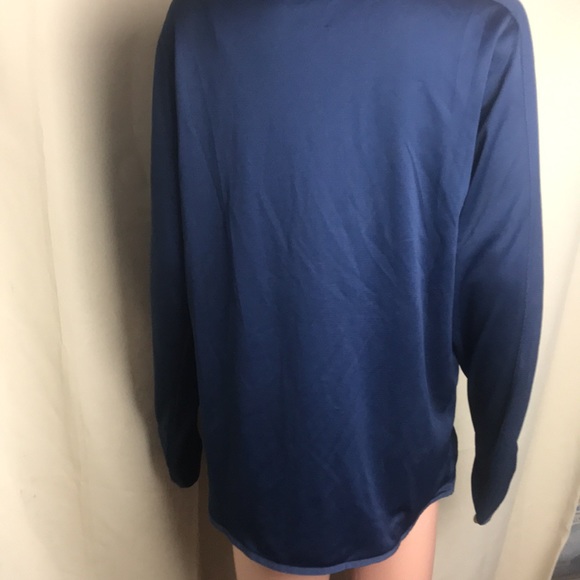 Nike women’s dri fit navy white basketball jacket large NWT - Picture 8 of 9